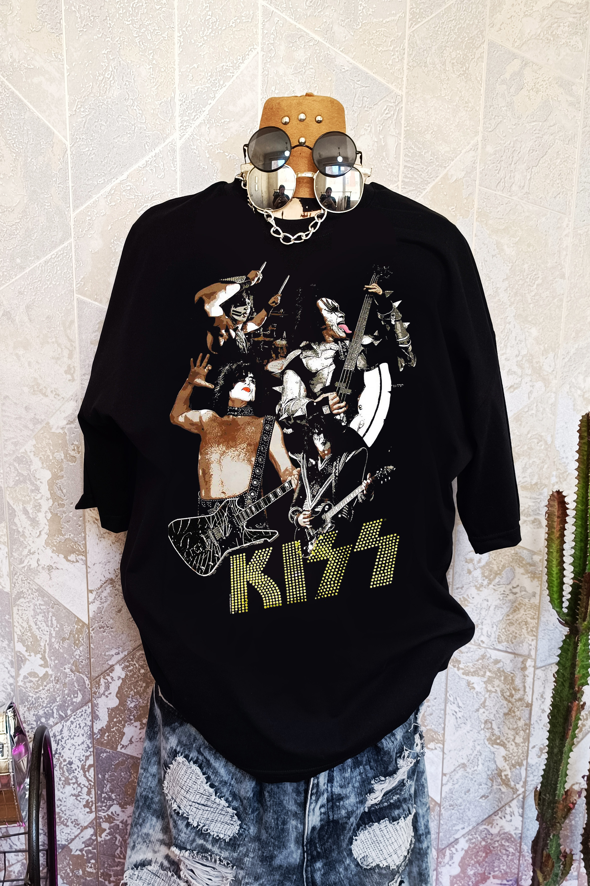 تیشرت متال کیس kiss
