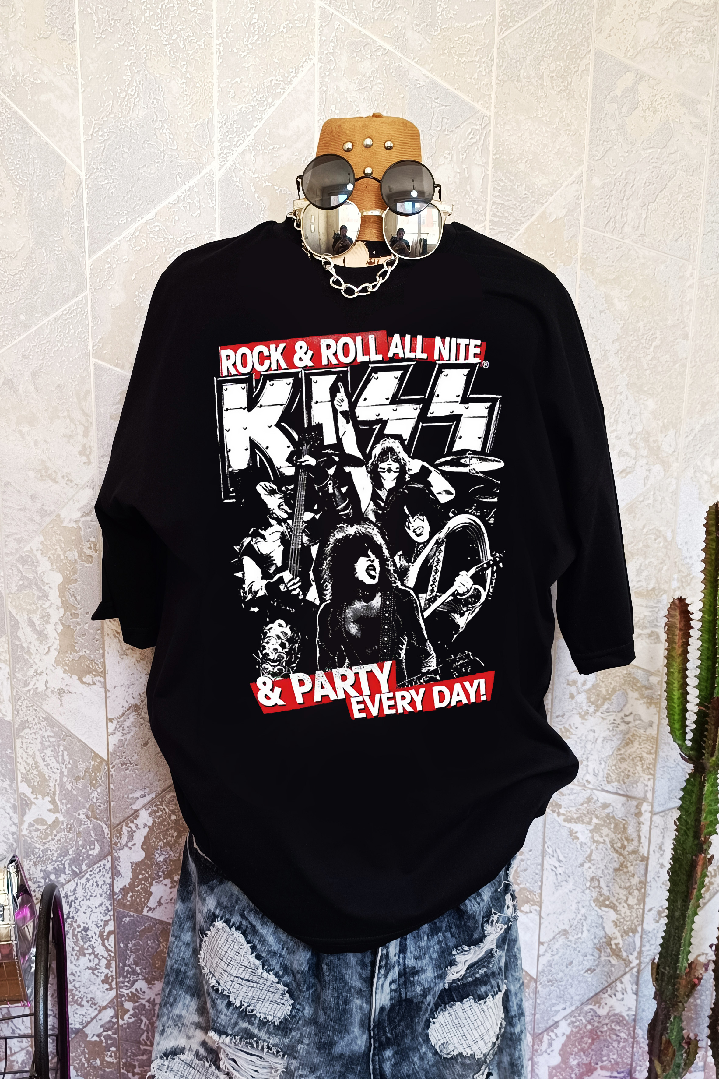 تیشرت متال کیس kiss