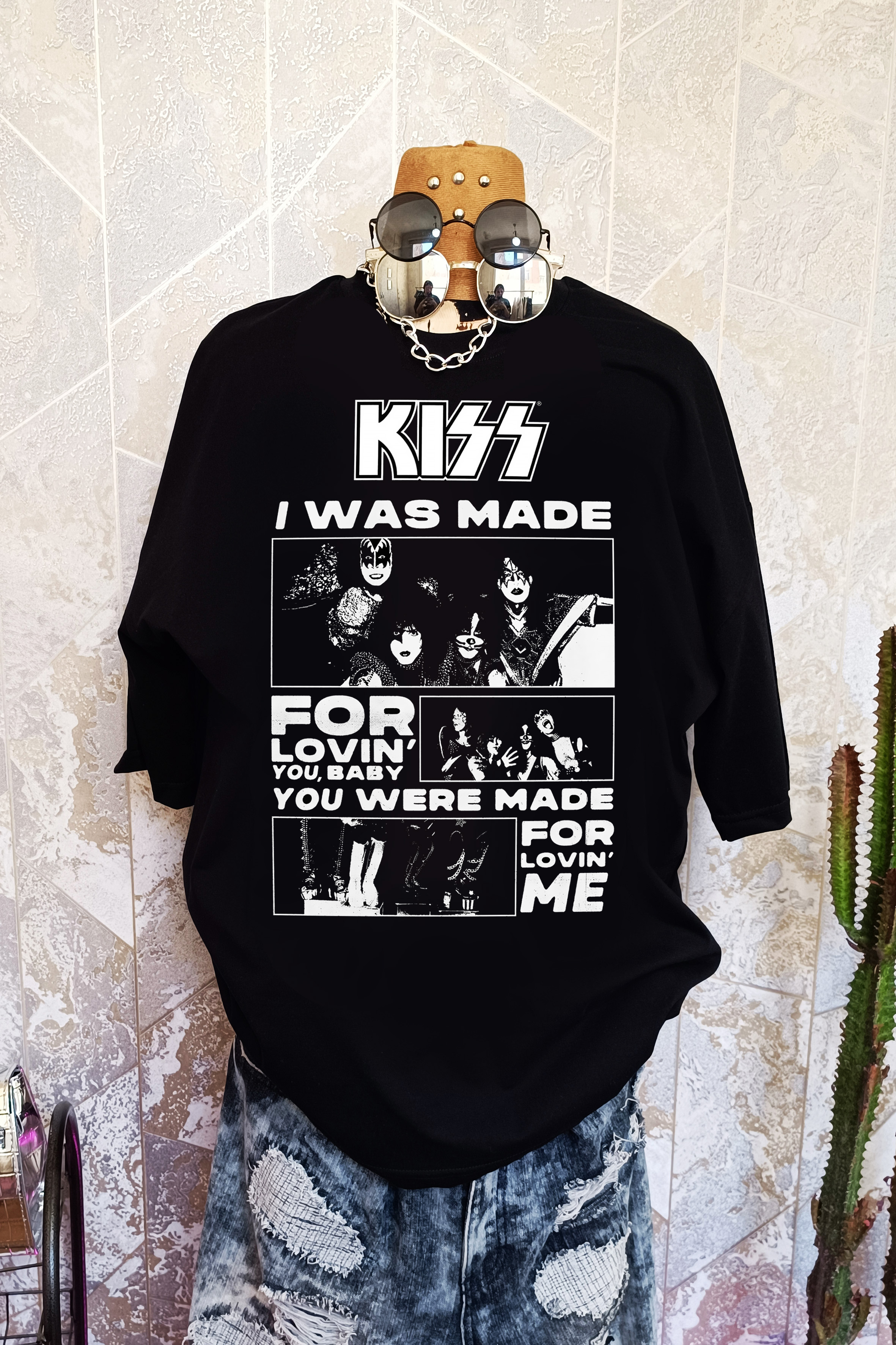تیشرت متال کیس kiss