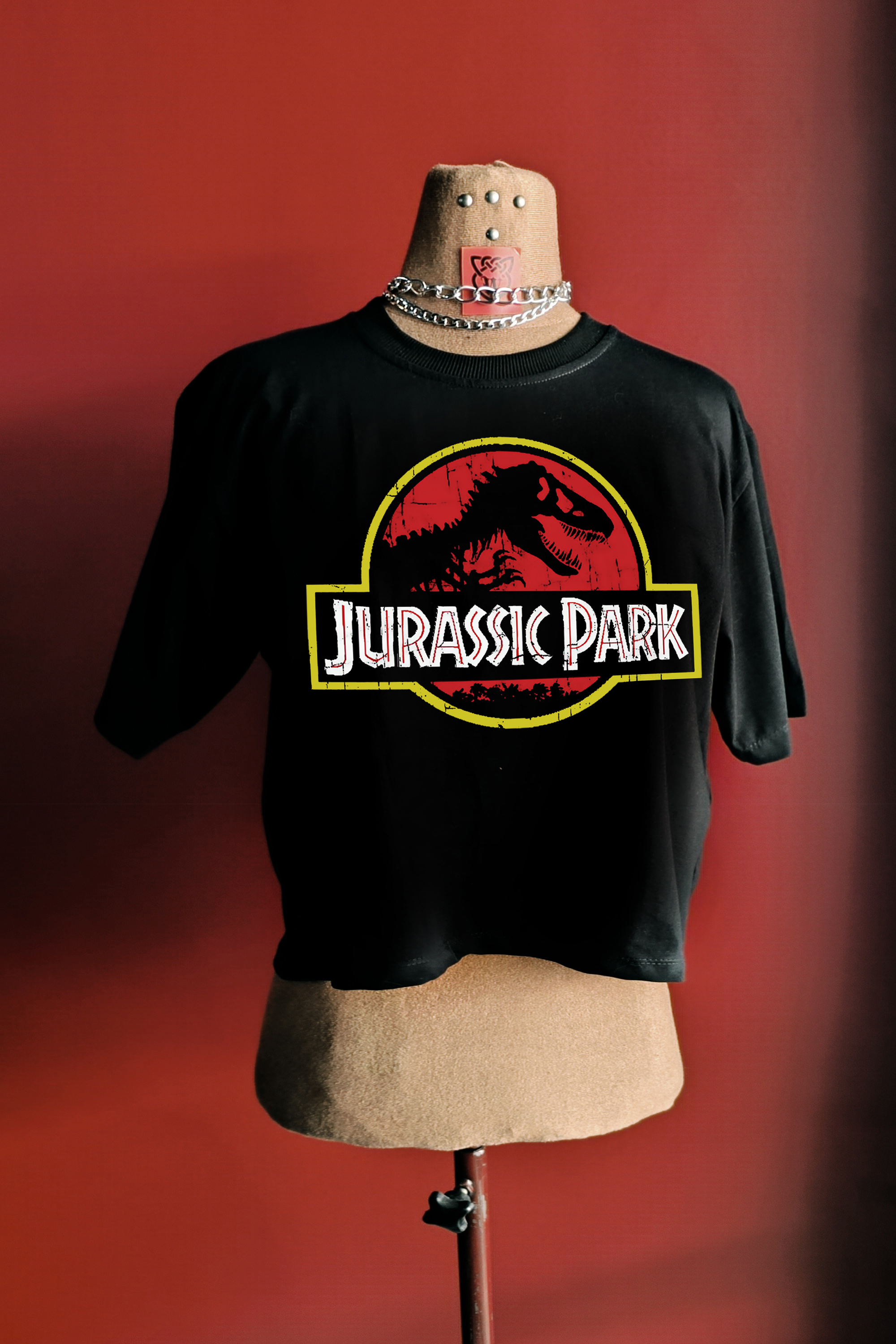 کراپ تیشرت نیمتنه فیلم ژوراسیک پارک Jurassic park