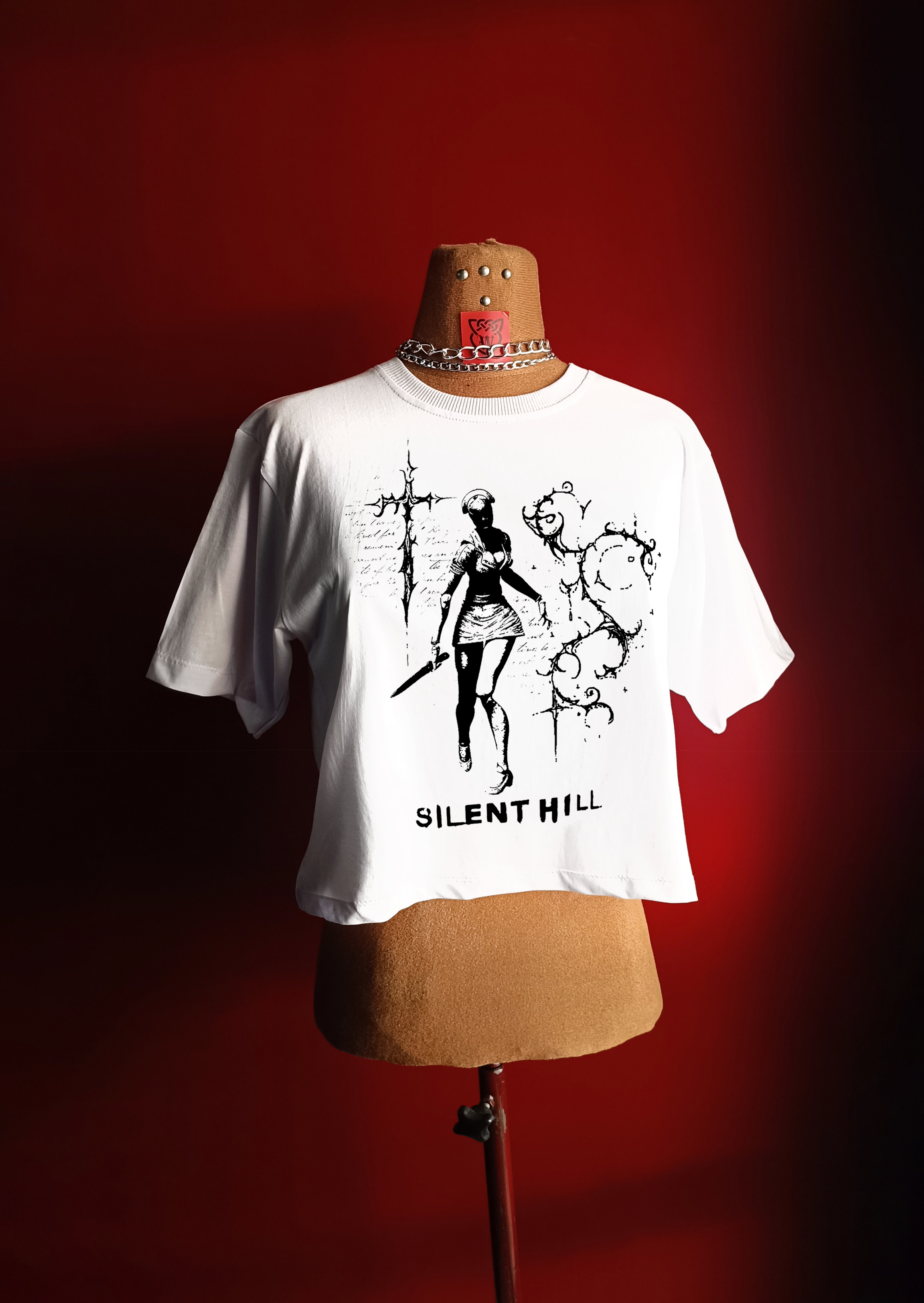 کراپ تیشرت نیمتنه بازی سایلنت هیل silent hill