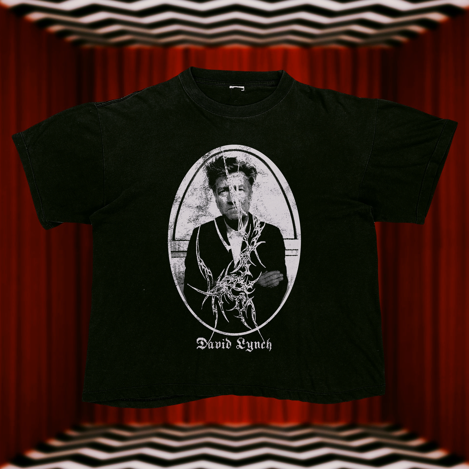کراپ تیشرت نیمتنه فیلم twin peaks دیوید لینچ david Lynch