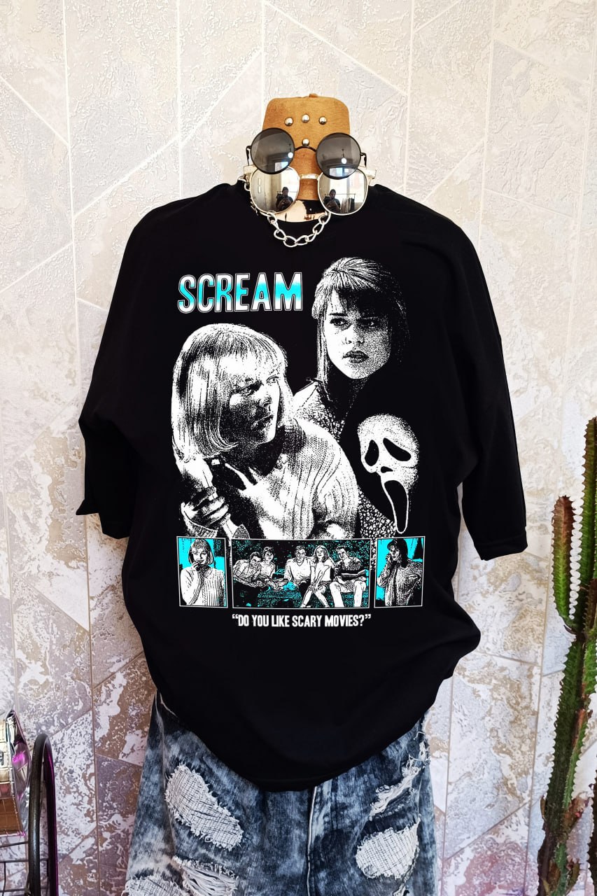 تیشرت فیلم جیغ scream ghost face