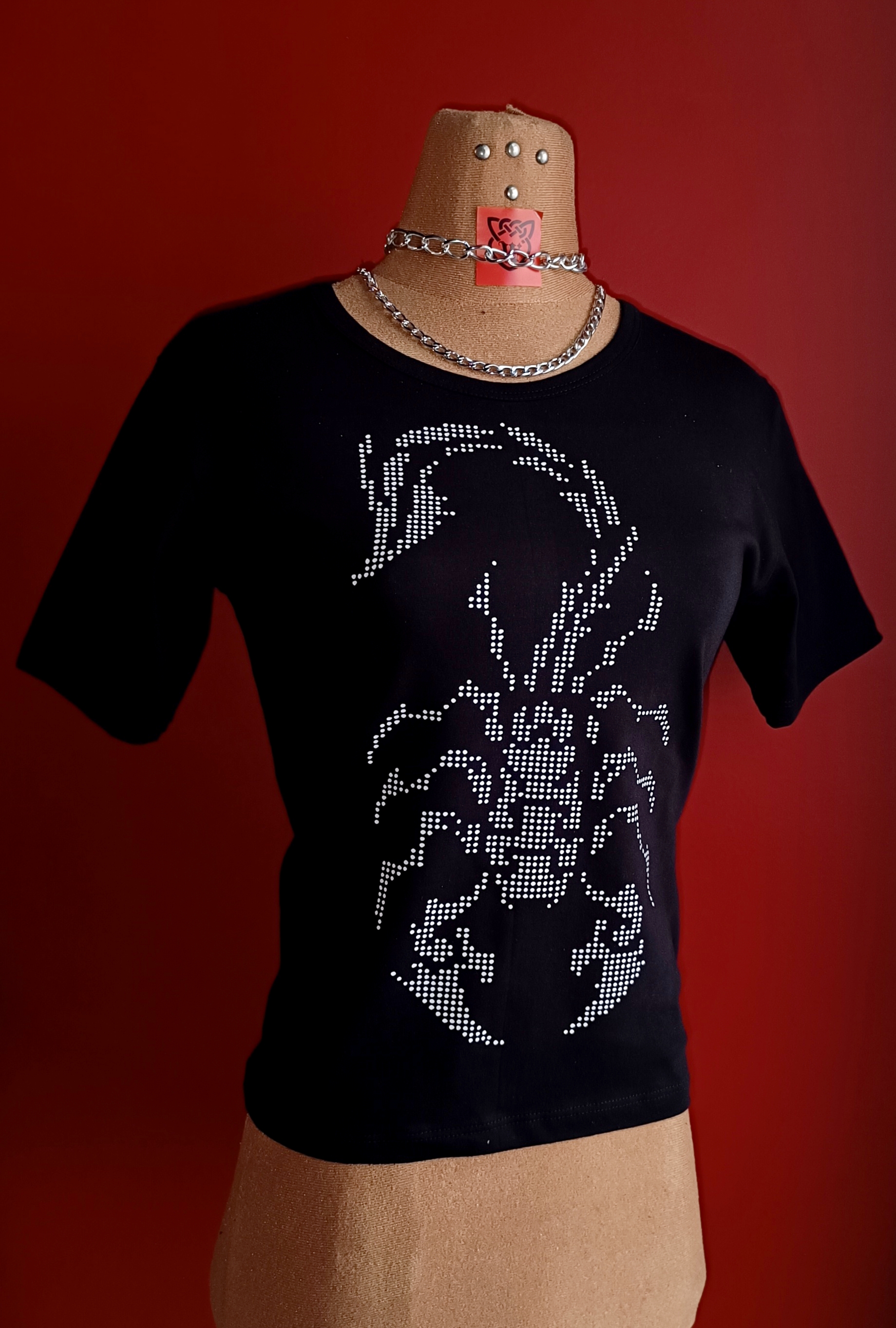 تیشرت سایبرپانک پینترستی scorpion
